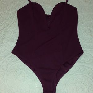 Purple bodysuit